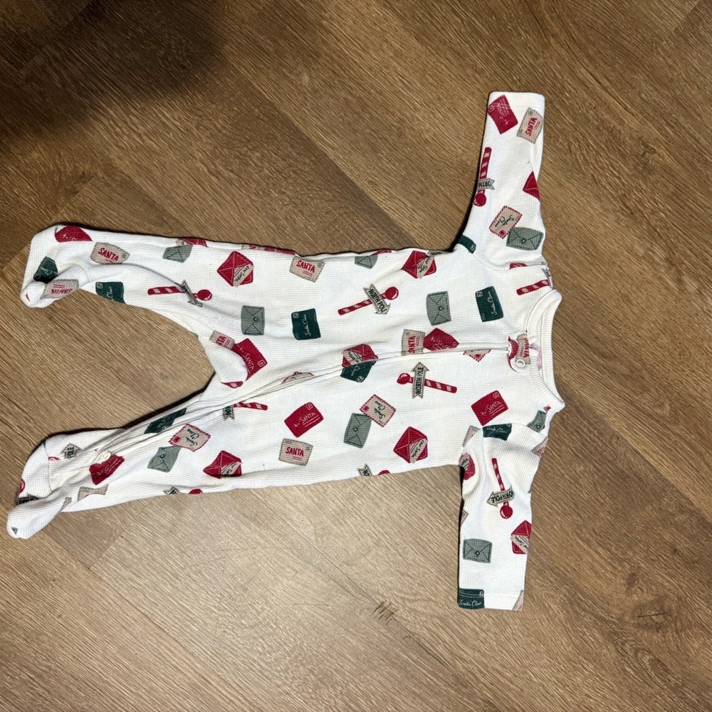 Cozy Kids One Piece Set - White and Gray - Picture 3 of 3